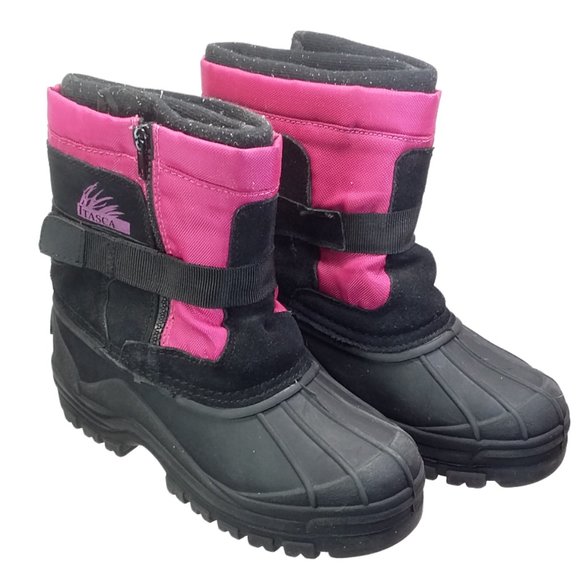 Itasca Snow Stomper pink black Boots for G… - Picture 1 of 9